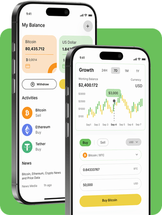 Siera Kaudalor trading platform with live market data